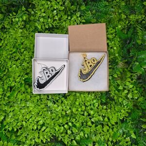 3" JB9 replica chain with pendant  costume jewlery Joe Burrow Cincinnati Bengals